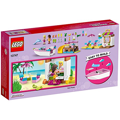 LEGO Juniors Vacaciones en la Playa - Juegos de construcción (Multicolor, 4 año(s), 143 Pieza(s), Chica, 7 año(s), 3 Pieza(s))