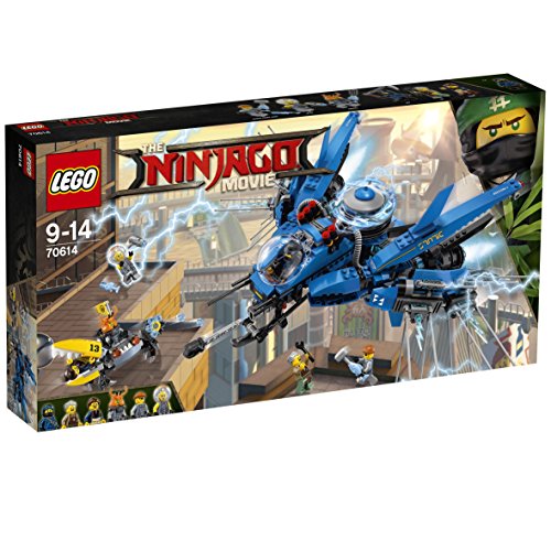 LEGO Ninjago - Jet del Rayo, Juguete de Construcción Ninja, Incluye Nave y MiniFiguras (70614) , color/modelo surtido