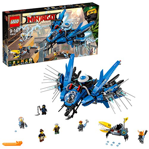 LEGO Ninjago - Jet del Rayo, Juguete de Construcción Ninja, Incluye Nave y MiniFiguras (70614) , color/modelo surtido