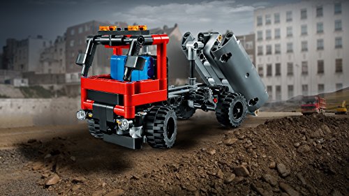 LEGO Technic - Camión Portacontenedores, Juguete de Construcción 2 en 1, Vehículos de Transporte de Mercancías (42084)