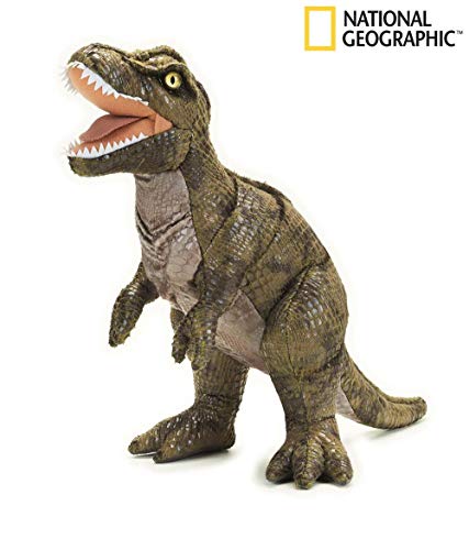 Lelly (44 x 30 cm NGS T-Rex de Peluche (Verde)