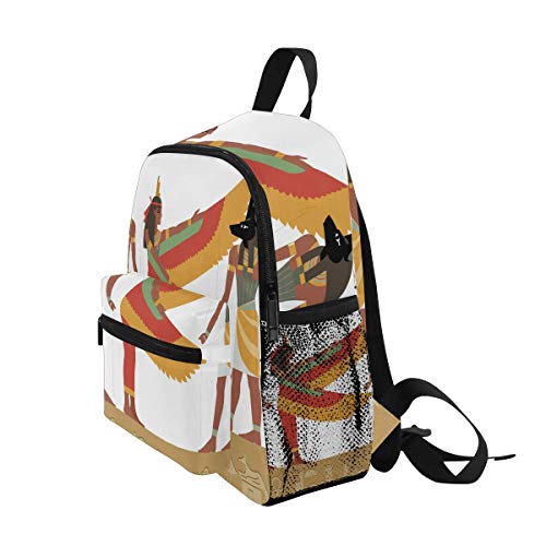 LIANCHENYI - Mochila escolar unisex con dioses y símbolos egipcios para exteriores 2º 3º grado 4º grado para niños y niñas