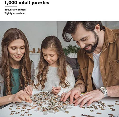 LIUWW Adultos Puzzle 1000 Piezas DIY Clásico Rompecabezas de Madera para Niños Educativo Puzzles descompresión de Interesantes Juguete-Cavo Greko, Cyprus