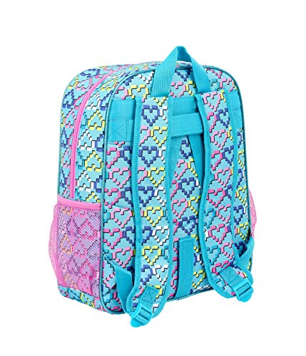 LOL Surprise Hearts, Mochila Junior Niña Adaptable Carro, Unica, Multicolor