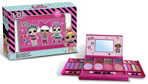 L.O.L. Surprise Paleta De Maquillaje Infantil Extensible De 30 Elementos