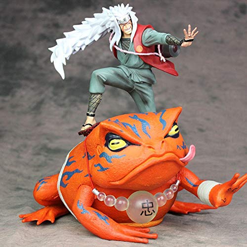 Lupovin Nuevo Anime Naruto 23cm Gama-Bunta Rana Jiraiya Itachi Uchiha GK Estatua Ver.1/7 Escala de PVC Figura de acción Juguetes Modelo Brinquedos