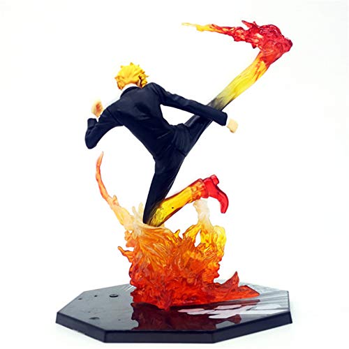 Lupovin Una Pieza Sanji Chou Gekisen Extra Battle Figuarts Zero Akuma Kazaashi Ikkyuu Hikiniku Adornos Figuras de Anime 16 cm Modelo de Anime Coleccionable