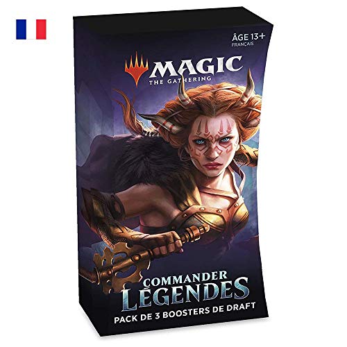 Magic: The Gathering - Pack de 3 potenciadores para Comando legendes