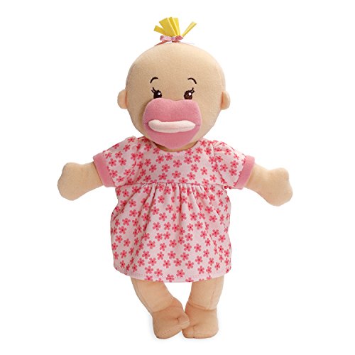 Manhattan Toy Wee Baby Stella - Muñeca Suave, melocotón, 30,48 cm