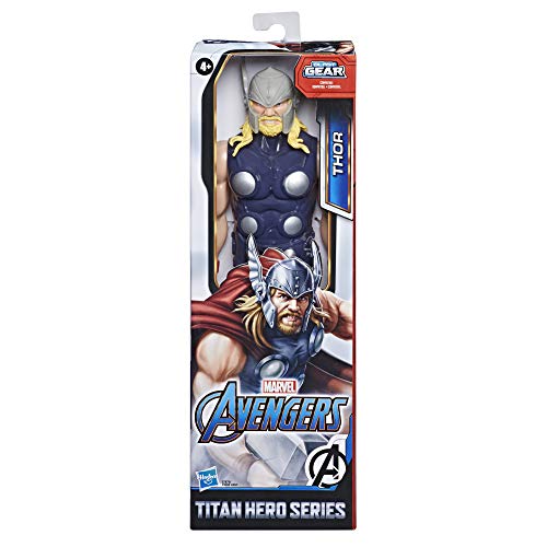 Marvel Avengers Titan Hero Series Blast Gear Thor Figura de acción, Juguete de 30.5 cm, Inspirado en el Universo de Marvel, para niños a Partir de 4 años.