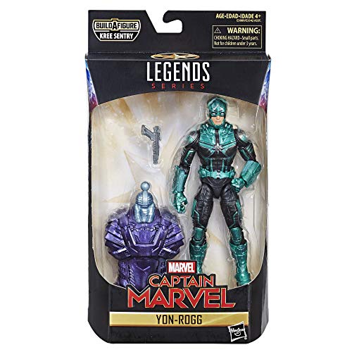 Marvel Captain 6-Inch Legends Starforce Commander Figure for Collectors, Kids, and Fans