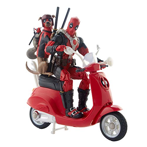 Marvel E4702AS00 E4702 Legends Series 6" Deadpool con Scooter