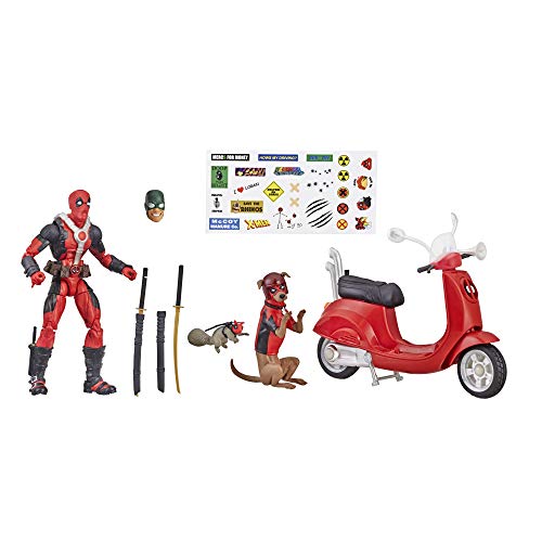 Marvel E4702AS00 E4702 Legends Series 6" Deadpool con Scooter