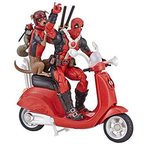 Marvel E4702AS00 E4702 Legends Series 6" Deadpool con Scooter