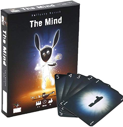 MAZ Acen Merchandise The Mind Card Games 2-4 Jugadores para Niños para Niños Adultos Regalos para Niños, Juego de la Mente para S Relaciones Diversión, Fiesta de Fiesta