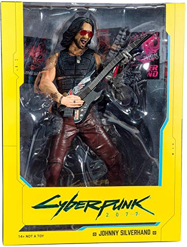 McFarlane Toys 13526-8 Cyberpunk 2077 Johnny Silverhand - Figura de acción (30 cm), Multicolor