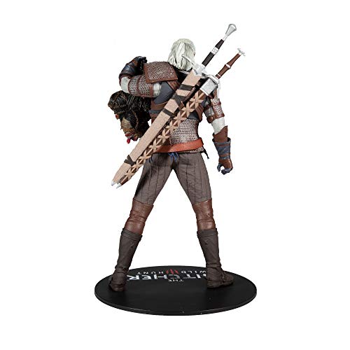 McFarlane - Witcher - Figura de Geralt de Rivia 12 Deluxe