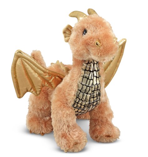 Melissa & Doug- Dragón Encantado Peluche, Multicolor (17571)