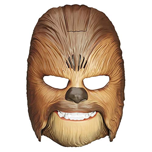 Miaoao-mask La máscara de la Fuerza Despierta Chewbacca electrónicos, Juguetes máscara de Halloween con Voz (Color : A)