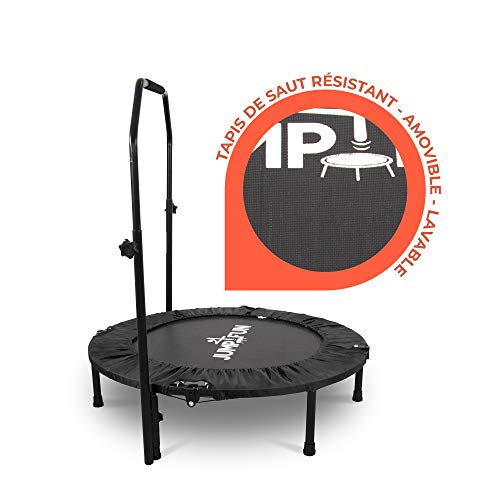 Mini Cama Elástica - Trampolín Fitness Jump4fun Plegable Doble Barra