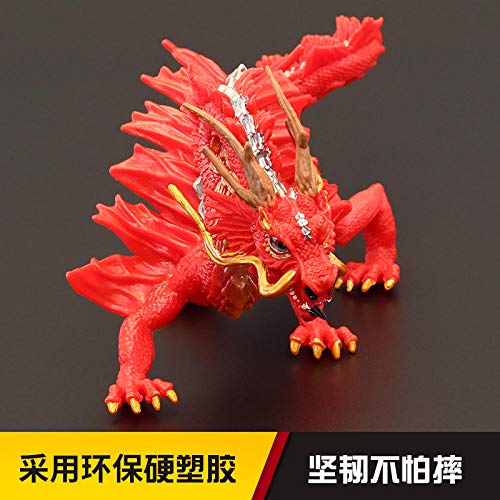 Mitología Animales De Juguete Leyenda Modelo Establecido Shenlong Dragón Chino Dragón Ornamentos del Regalo De Phoenix del Dragón Zzib (Color : Golden Dragon)