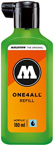 Molotow mo692222 Refill one4all, recarga para marcador permanente 180 ml, 1 pieza, cacao 77