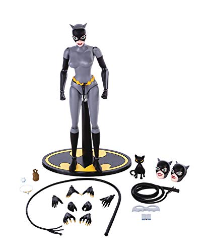 Mondo Tees Figura coleccionable de Batman The Animated Series: Catwoman escala 1:6, multicolor