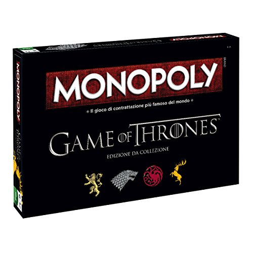 Monopoly Game of Thrones Colección, versión Italiana Winning Moves