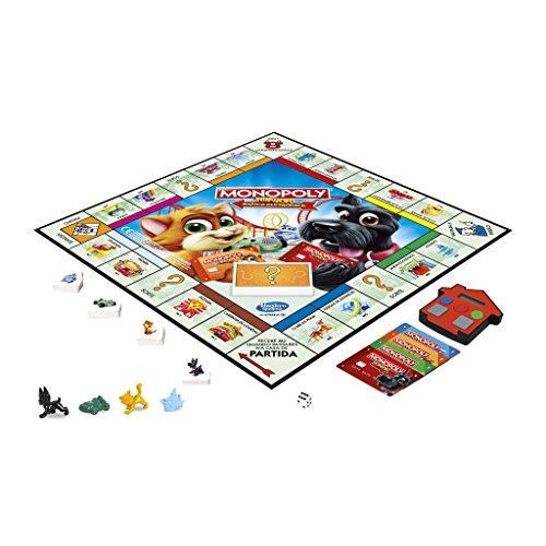 Monopoly- Junior Electronico (Versión Portuguesa) (Hasbro E1842190)