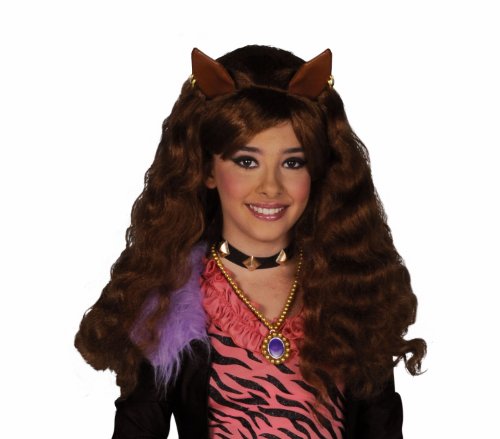 Monster High Josman D959-001 - Peluca Clawden Wolf