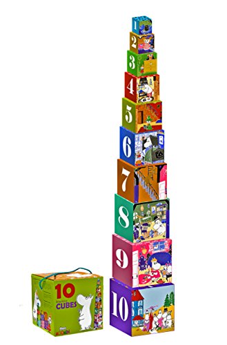 Moomins - Cubos apilables clásico (Barbo Toys 7253)