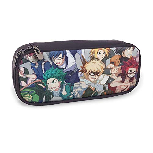 My Hero Academia Bakusquad Vs Deku Squad Estuche plegable impermeable con múltiples compartimentos Estuche para lápices espacioso