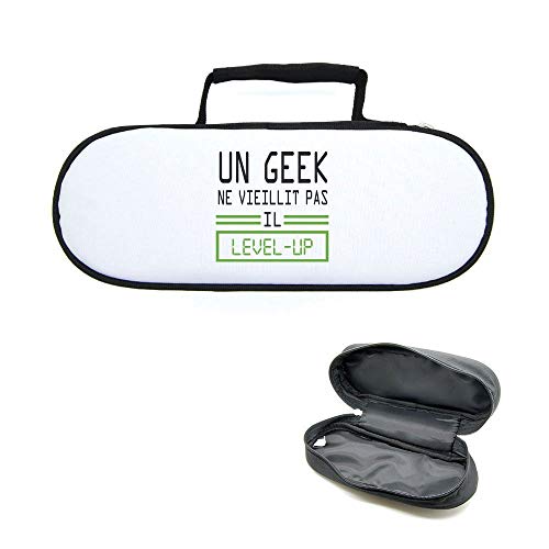 Mygoodprice Caja Funda para Bolas de Petanca Geek Level Up