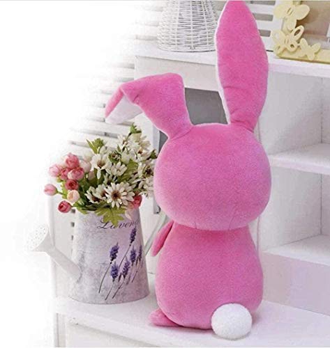 N-P Juguetes de Peluche Over Game Watch Pink DVA Rabbit El último bastión OW Ganymede Solf Plush Dolls Almohada Juguetes para niños Regalos 50Cm Decoración del hogar