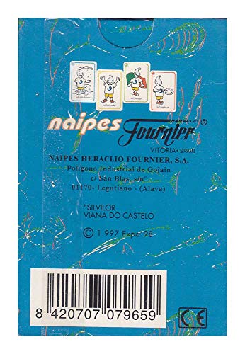 Naipes Heraclio Fournier Juego de Naipes Infantil Gil Expo 98 Lisboa Jogo do