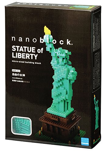 Nanoblock 58514495 - Juego De Construcción Estatua De La Libertad