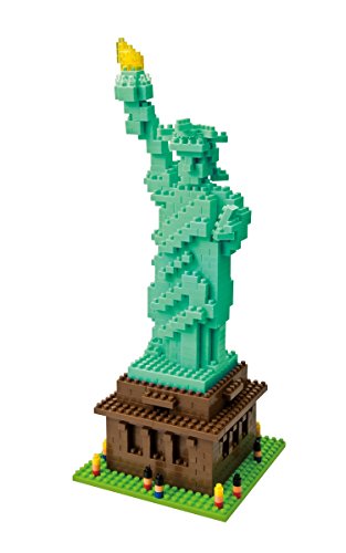 Nanoblock 58514495 - Juego De Construcción Estatua De La Libertad