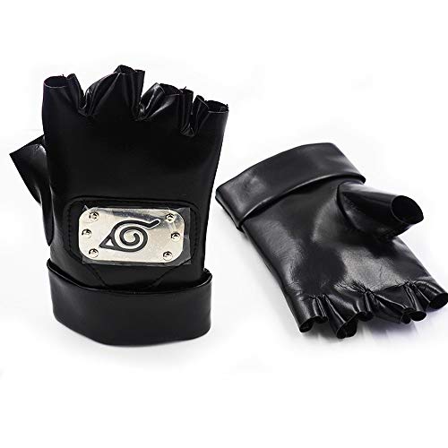 Naruto Hatake Kakashi Konoha Diadema Máscara Accesorios Cosplay Armas Ninja Armadura Lanzar Dardos Kunai Hokage Guantes Props