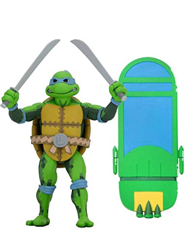 NECA Figura Leonardo 18 cm. Teenage Mutant Ninja Turtles: Turtles in Time Series 1