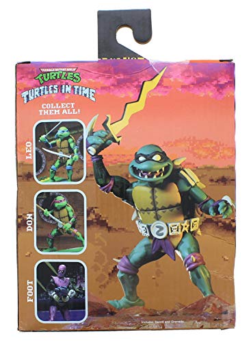 NECA Figura Slash 18 cm. Teenage Mutant Ninja Turtles: Turtles in Time Series 1