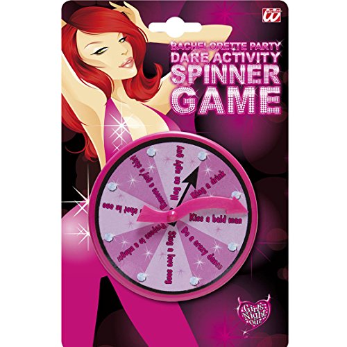 NET TOYS Ruleta de la Suerte Despedida de Soltera Juego Despedida de Solteros Idea de Juego para Chicas Actividades Bachelorette Juegos Futura Esposa Pasatiempo de Azar para la Futura Mujer