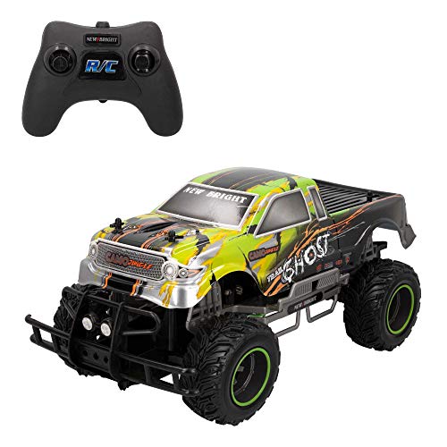 NEW BRIGHT - Coche teledirigido RC 4x4, Monster Truck, radiocontrol, para niños a partir de 6 años