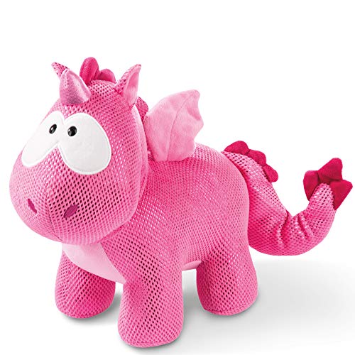 NICI- Peluche Unicornio-dragón Ruby de la Rosa 32cm (45698)