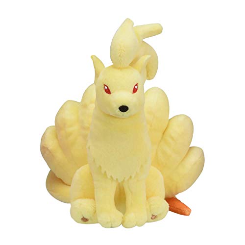 Ninetales de Peluche #038 Pokémon Fit Official Gotta Catch 'Em All!