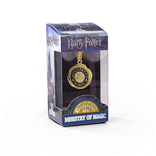 Noble Collection Harry Potter Colgante Lumos-Ministerio de la Magia para Adultos, Multicolor, NN1026