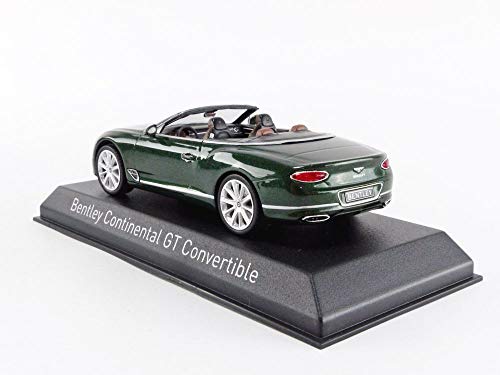 Norev NV270325 1:43 2019 Bentley Continental GT Convertible-Verdant Metálico