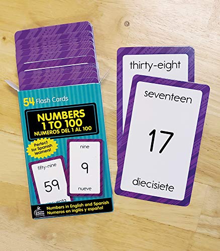 Numbers 1 to 100 Flash Cards: Numeros del 1 Al 100 (Brighter Child Flash Cards)