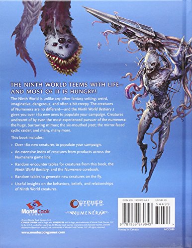 Numenera Ninth World Bestiary 2