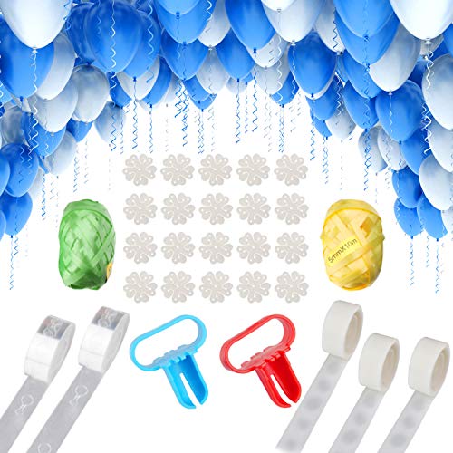 NW 1776 Tira Globos, Arco de Globos, Conjunto de Tiras de Guirnalda 2pcs 16.5ft para Boda Fiesta cumpleaños Navidad DIY (Tiras de Globos)