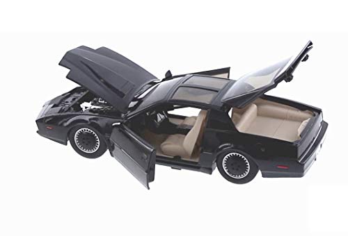 Outletdelocio. Jada 30086. Coche Fantastico Pontiac Firebird Kitt. Knight Rider. 1982. Luz Led. Alto Nivel de Detalle. Escala 1/24. Metalico